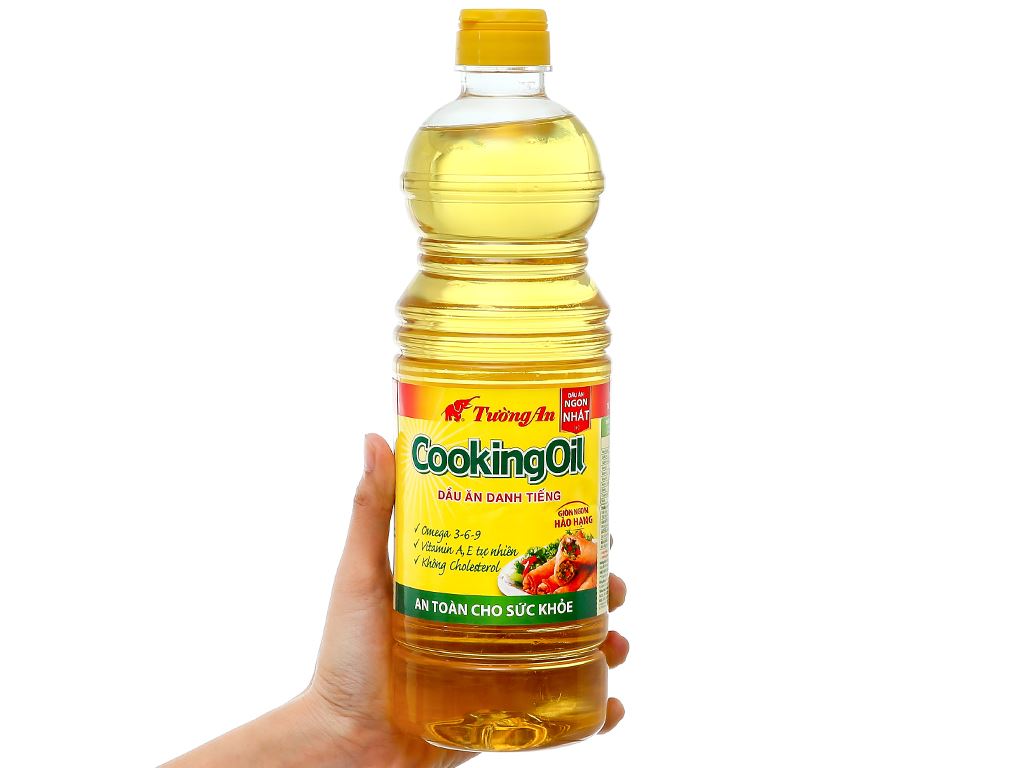 Dầu thực vật Tường An Cooking Oil chai 1 lít